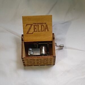 The Legend of Zelda Wooden Music Box - Brown